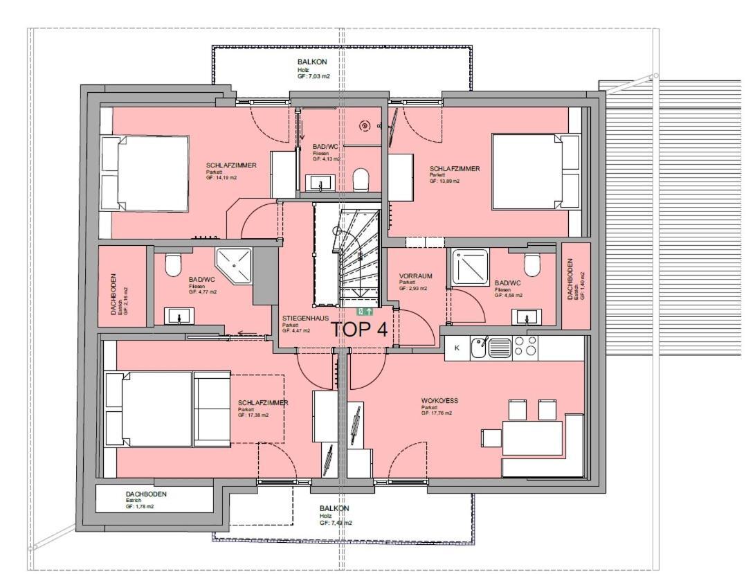 Herzis Appartements Ваграйн Экстерьер фото